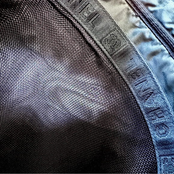 Vintage Chanel Sport Large Canvas Bag Duffle Messenger Logo Y2K 2000s - Picture 8 of 9